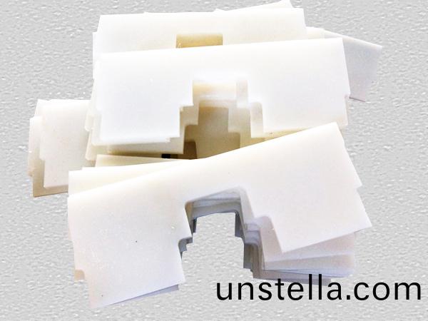 白色定製高分子聚乙烯颳闆