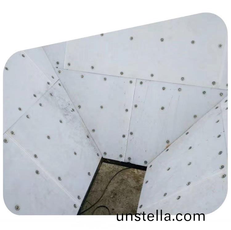 耐磨高分子聚(ju)乙烯倉內襯闆