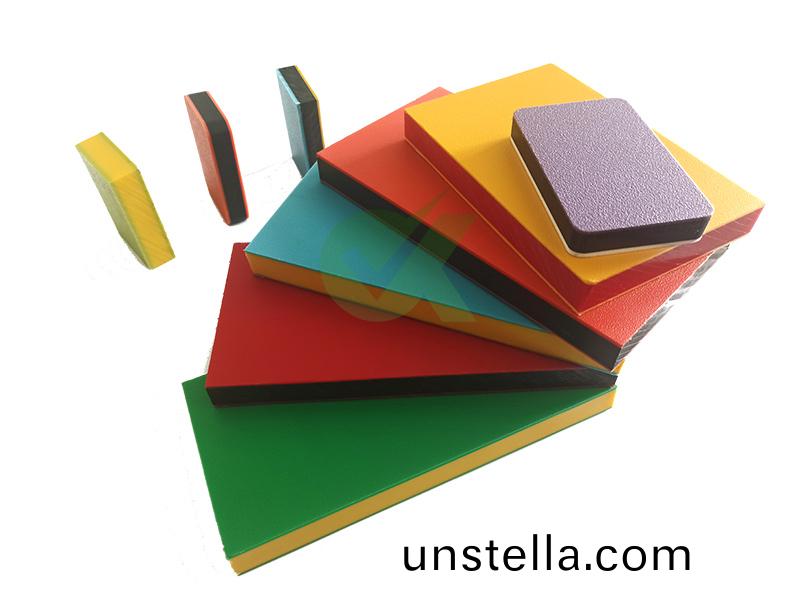 高分(fen)子高密度hdpe雙色襯闆